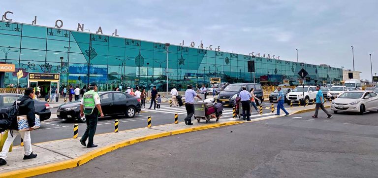 Landed in Peru